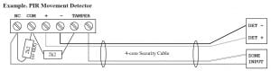 Integriti Zone Wiring PIR